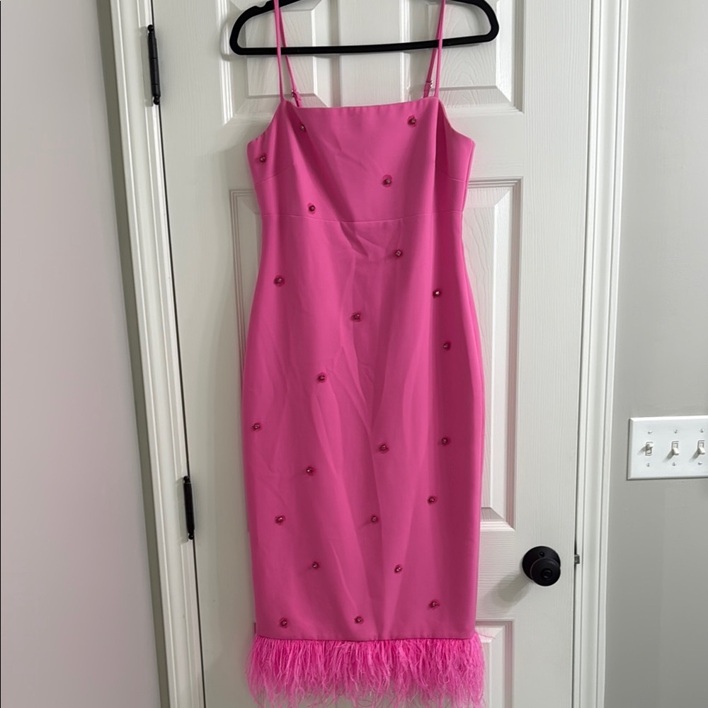 Likely Electra Dress in pink sugar